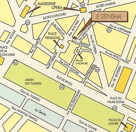 Le Stendhal - Vendome 4* Paris